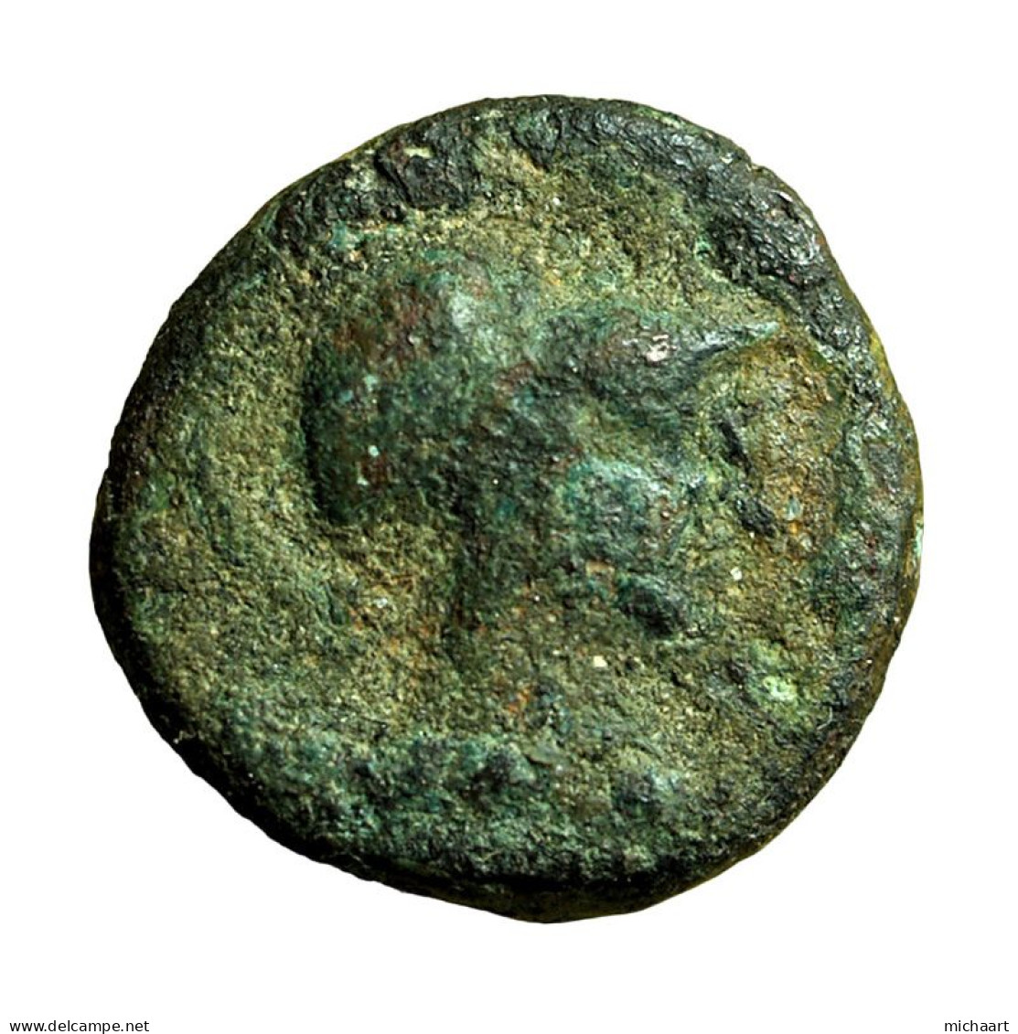 Ancient Greek Coin Pergamon Mysia AE13mm Athena / Owl 04053 - Griekenland