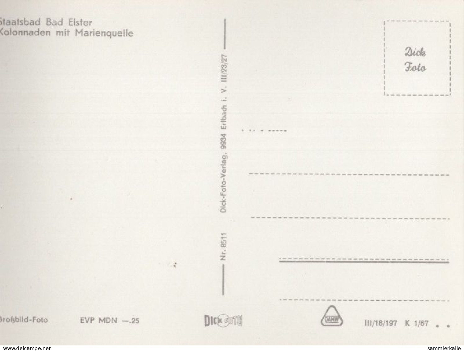 125397 - Bad Elster - Kolonnaden - Bad Elster