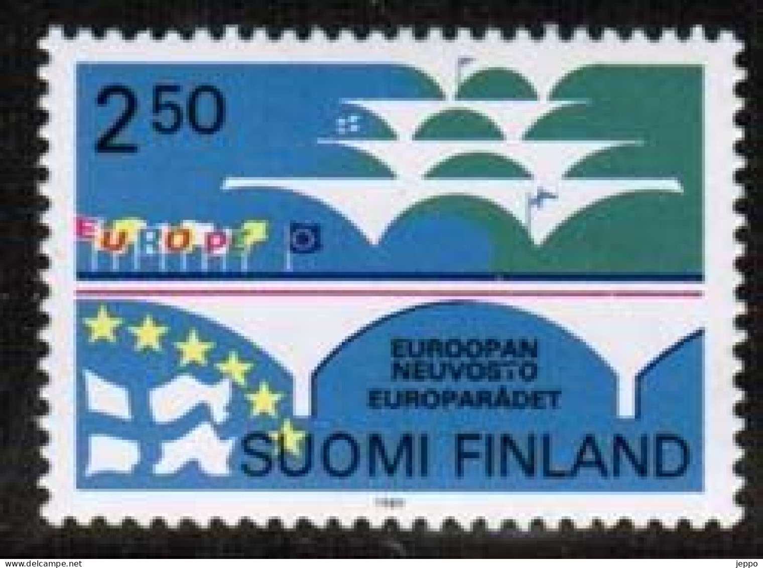 1989 Finland,  The Council Of Europe ** - Nuevos