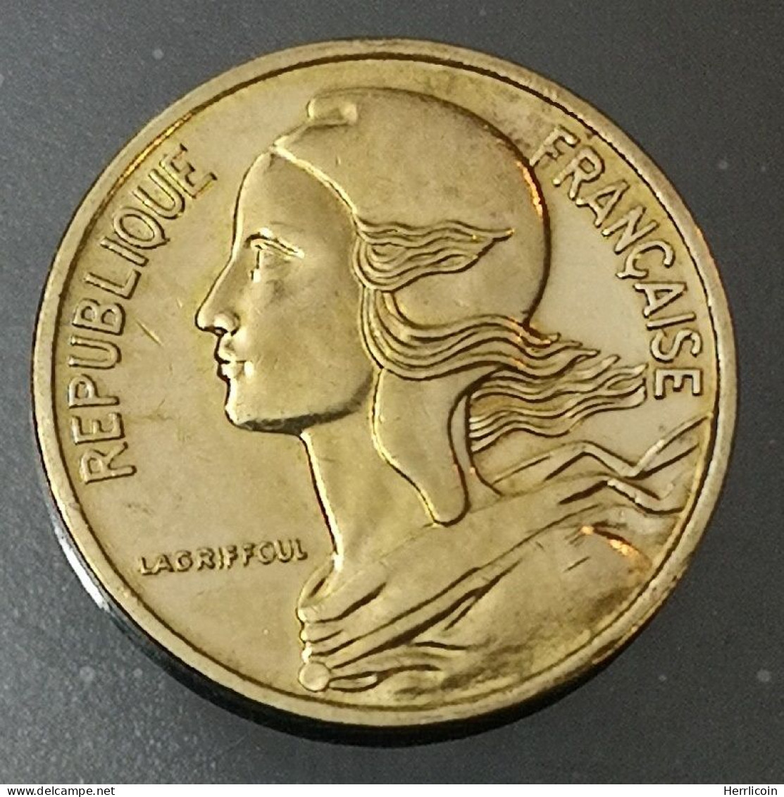 Monnaie France - 1984  - 5 Centimes Marianne Cupro-aluminium - 5 Centimes