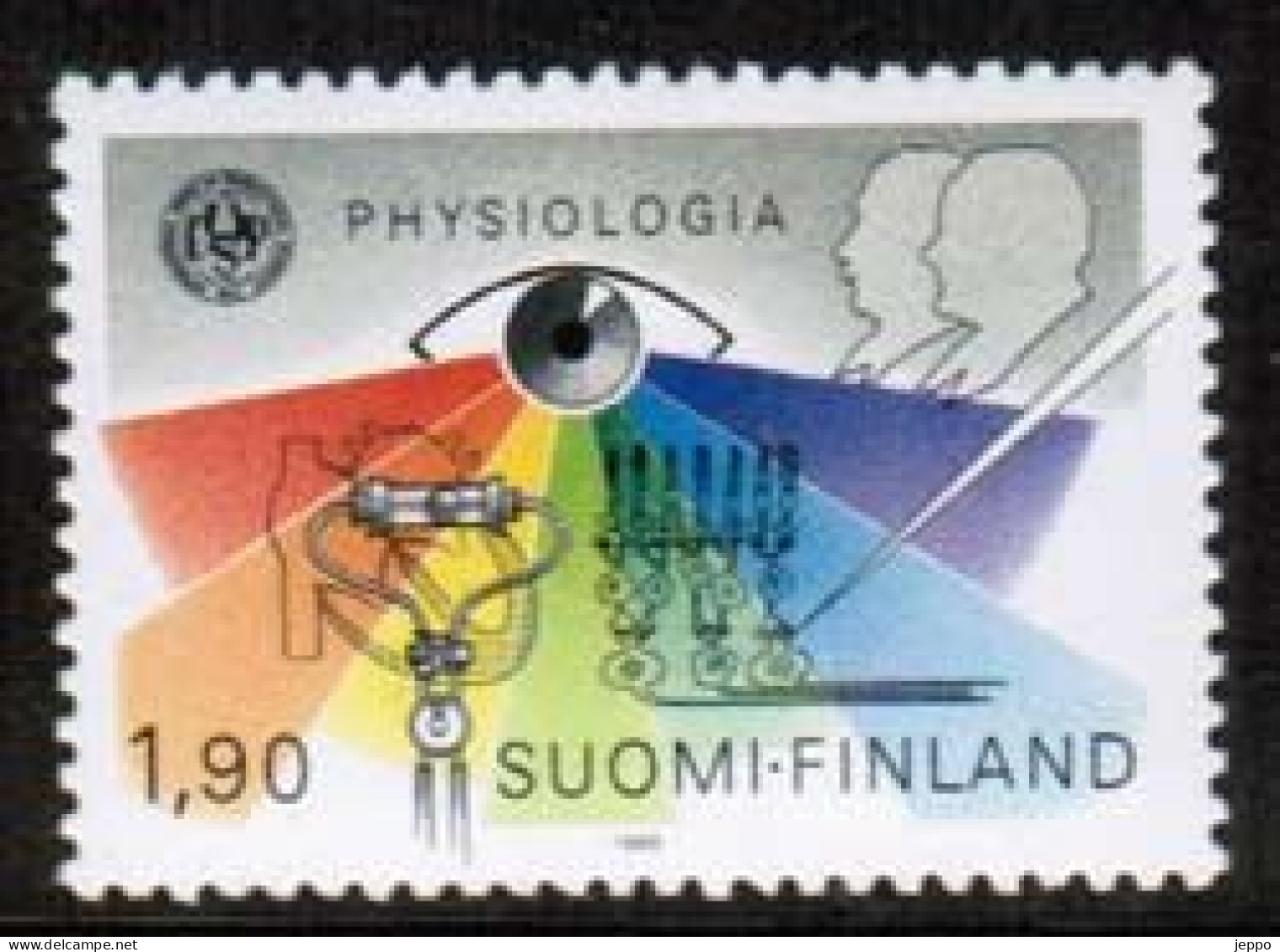 1989 Finland,  Physiology ** - Unused Stamps