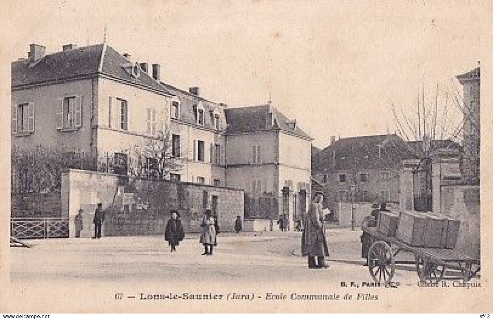 LONS LE SAUNIER            ECOLE COMMUNALE DE FILLES - Lons Le Saunier