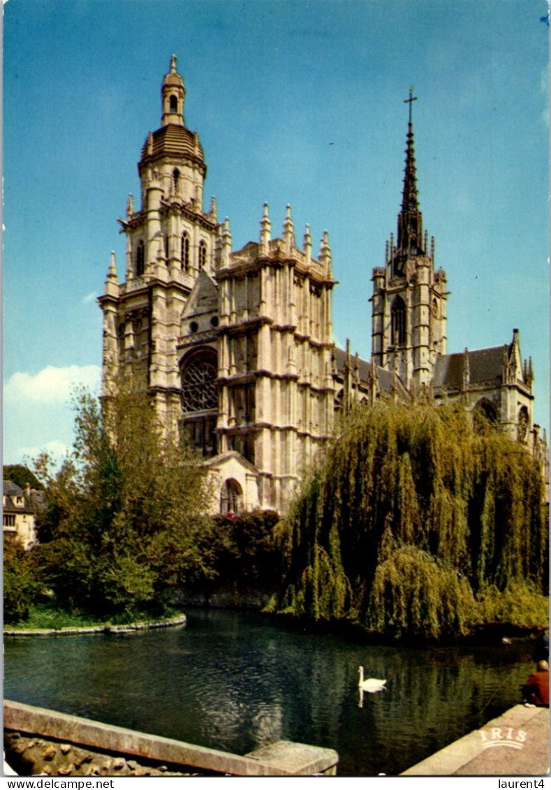 28-3-2024 (4 Y 17) France - Cathédrale D'Evreux (2 Postcards) - Chiese E Cattedrali