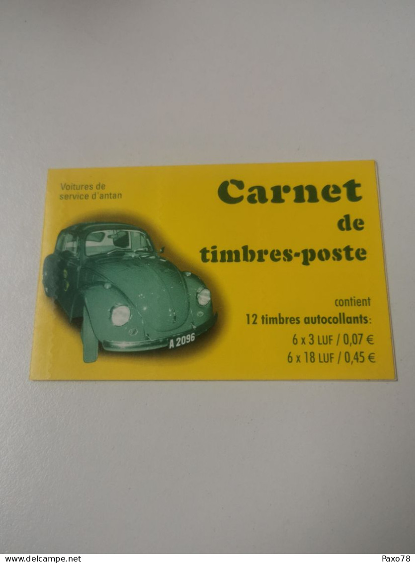 Carnet De Timbres Complet 2001 En Euros - Booklets
