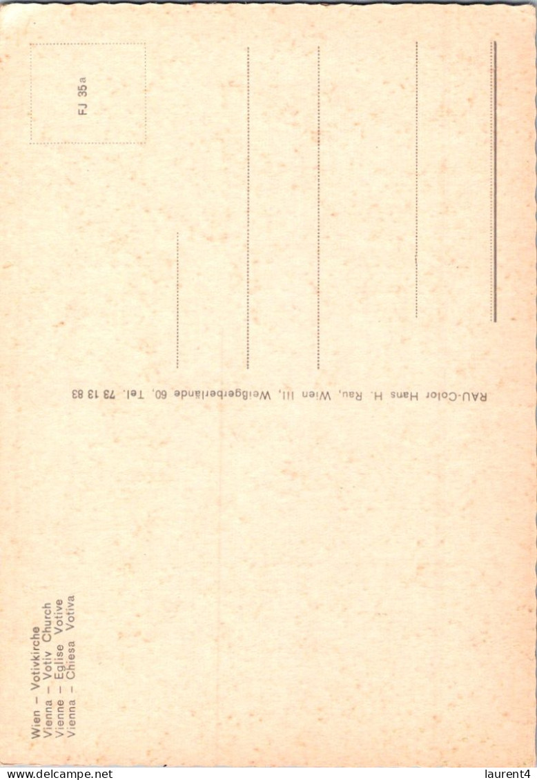 28-3-2024 (4 Y 17) Austria - Vienna Votive Church - Kerken En Kathedralen