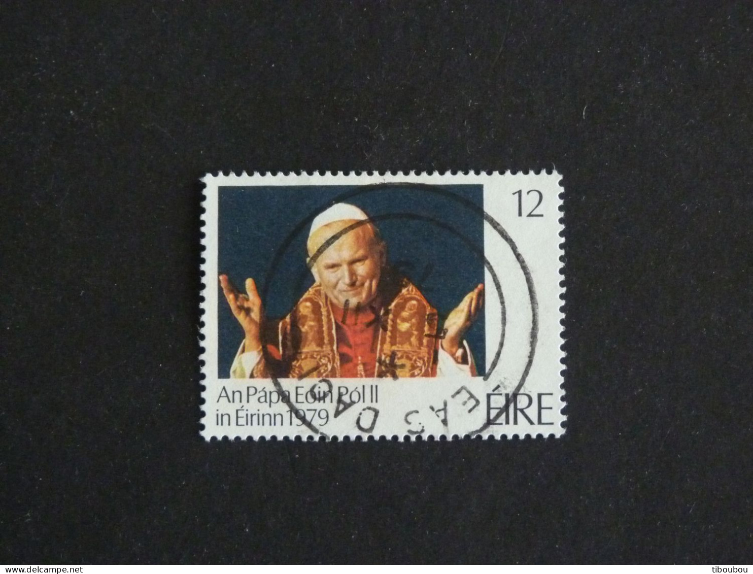 IRLANDE IRELAND EIRE YT 410 OBLITERE - PAPE JEAN PAUL II - Gebraucht