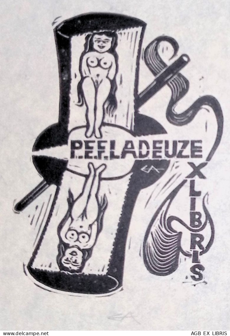 EX LIBRIS ERICH AULITZKY Per P.E.F. LADEUZE  L27bis-F02 EXLIBRIS Opus 139 - Ex-Libris