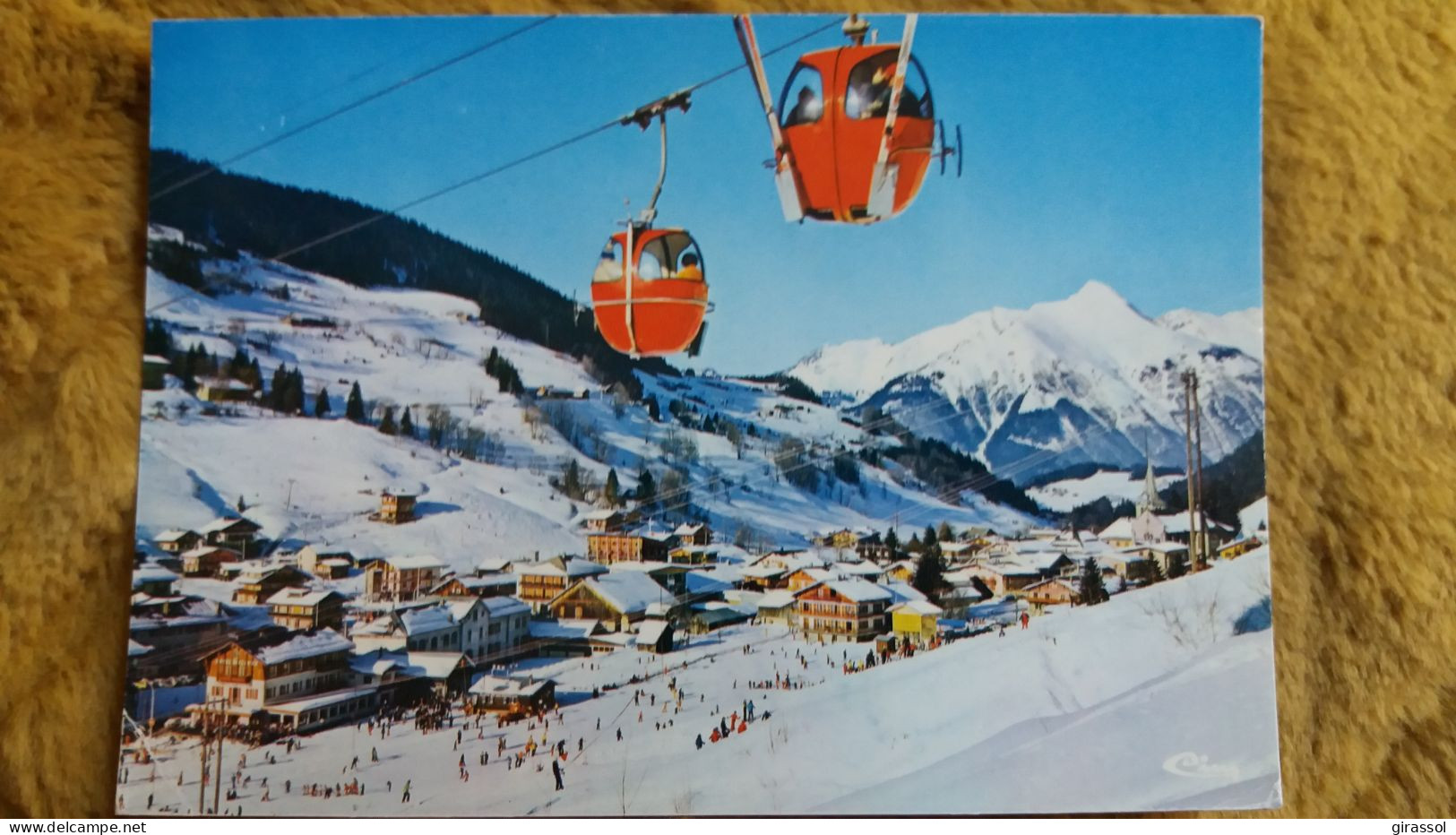 CPSM LES GETS HTE SAVOIE 74 LE TELECABINE DES CHAVANNES ED  CIM 1976 - Les Gets