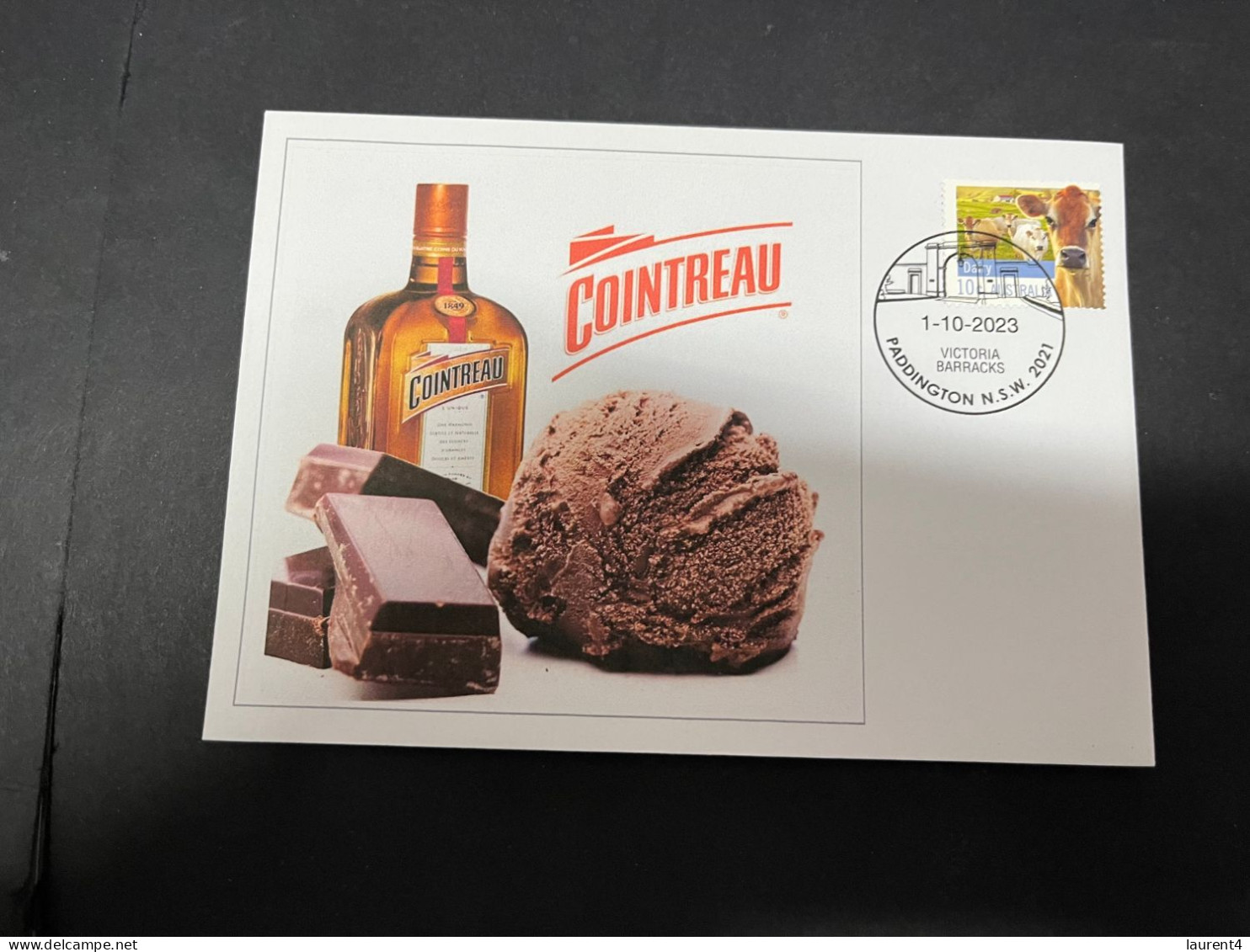 28-3-2024 (4 Y 18) Cointreau (alcohool / Liquor) Chocolate Ice-Cream - Unclassified