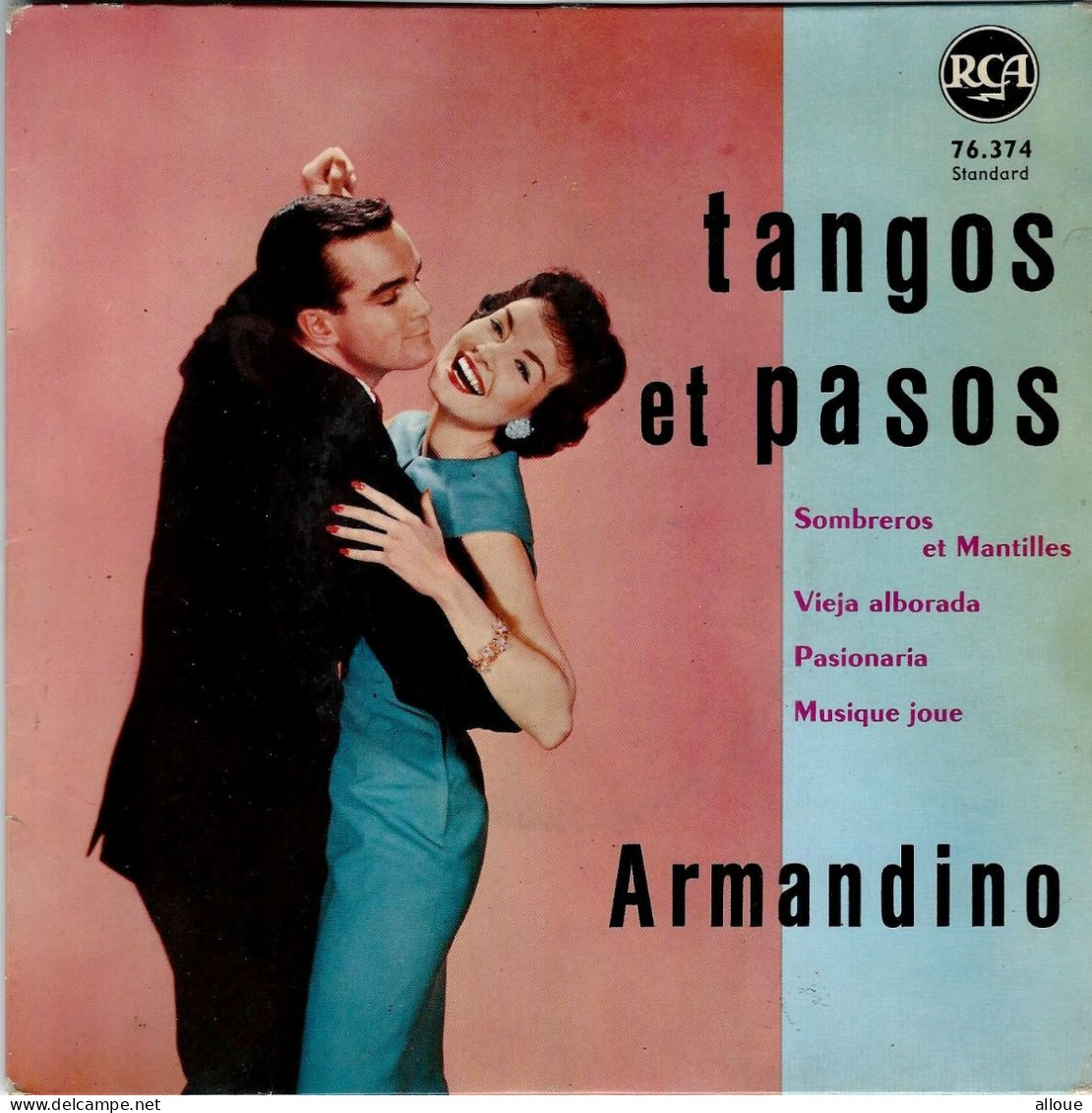 ARMANDINO- TANGOS ET PASOS - FR EP -  SOMBREROS ET MANTILLES + 3 - Musiques Du Monde