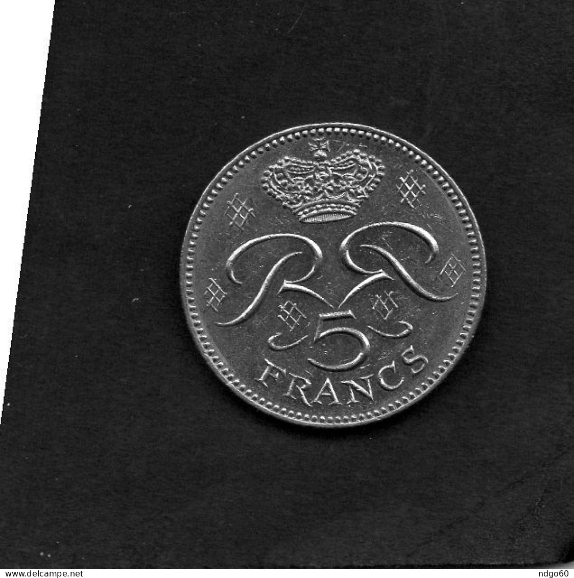 Monaco - 5 Francs 1982 - Rainier III - 1960-2001 Nouveaux Francs