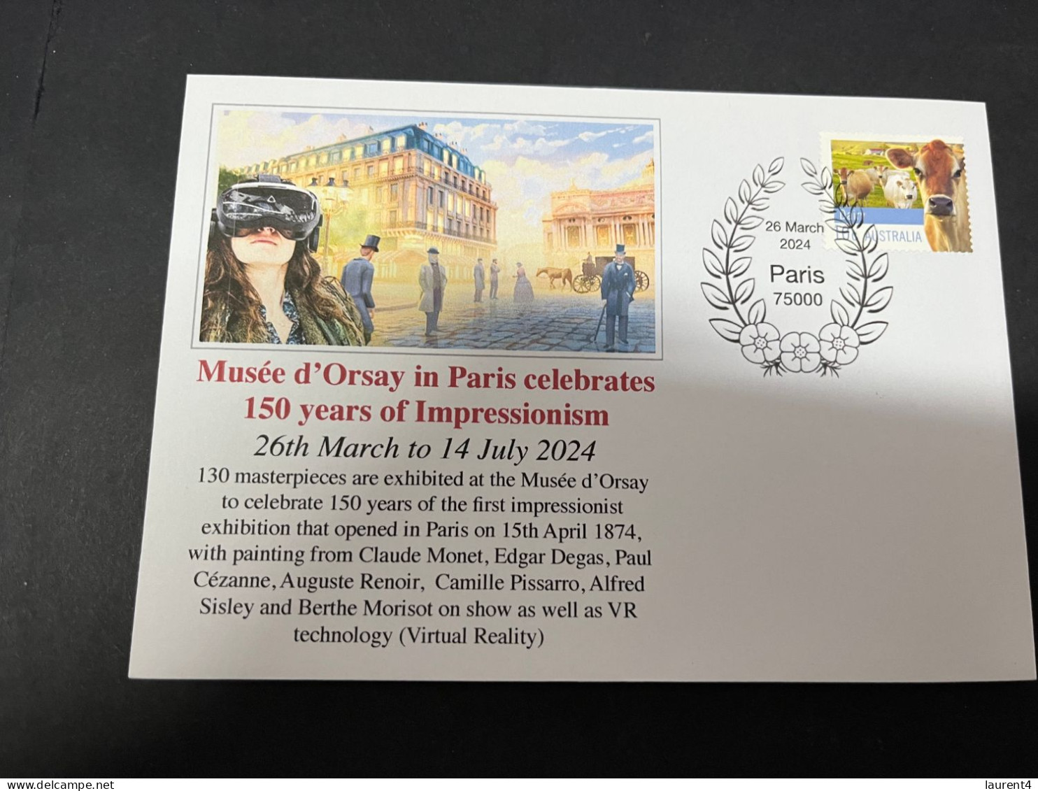 28-3-2024 (4 Y 18) France - Paris Musée D'Orsay Expo - 150 Years Of Impressionism Painting (1874 - 2024) - Museums