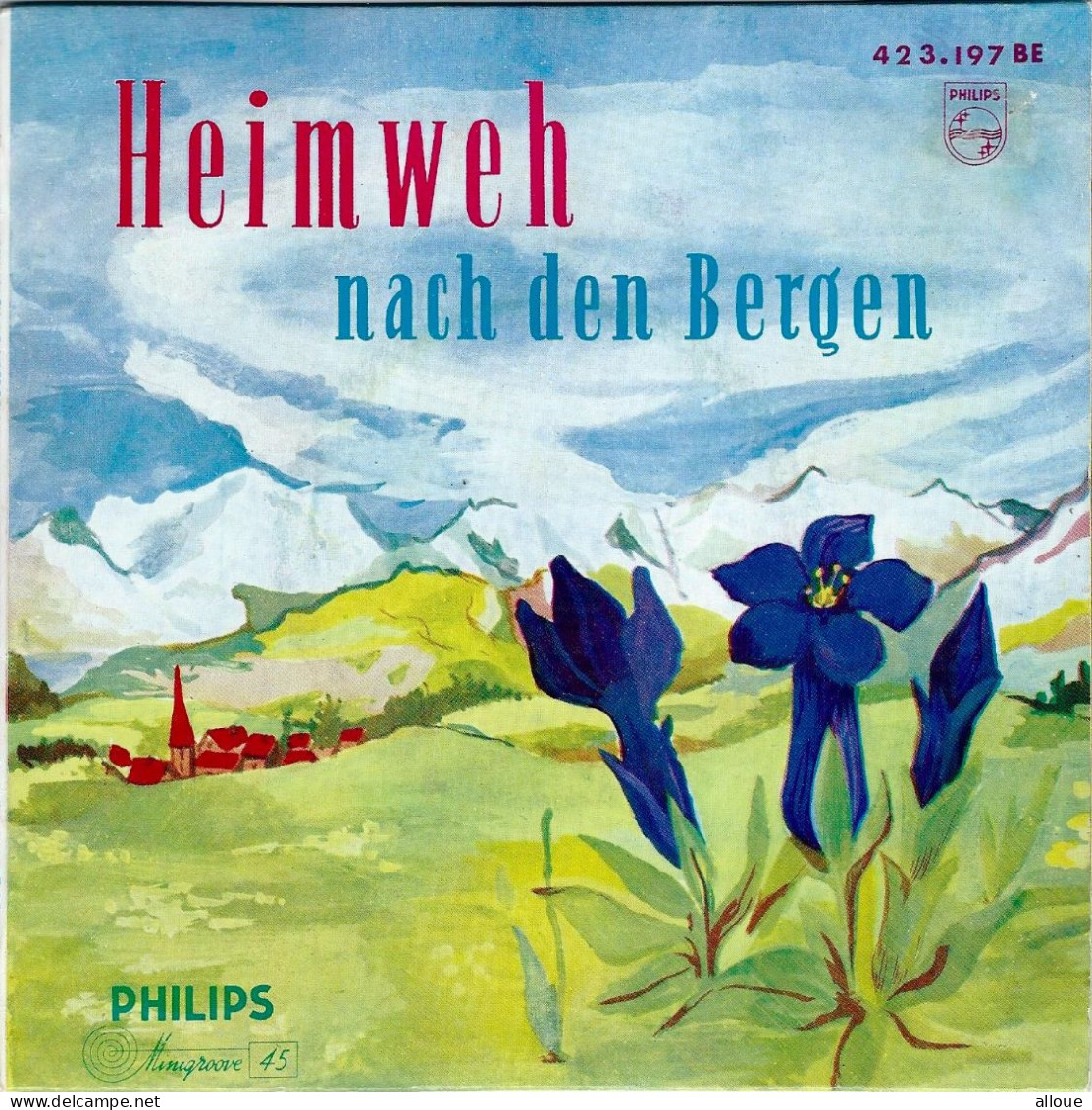 Franzl Lang, Thomas Wendlinger U. S. Orchester ‎– Heimweh Nach - MUNCHEN - FR EP - JODELDIE - JODELDEE + 3 - Wereldmuziek