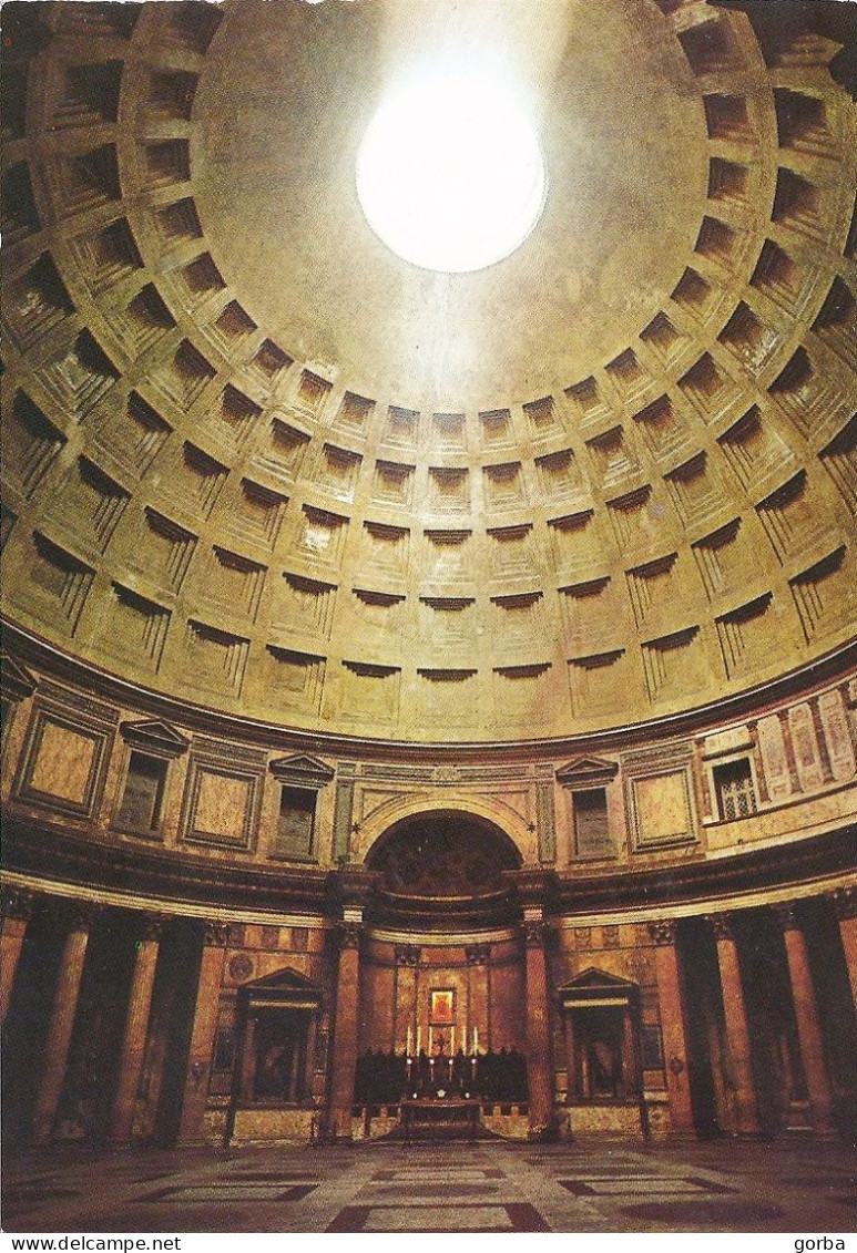 *CPM - ITALIE - LATIUM - ROME - Intérieur Du Panthéon - Panthéon