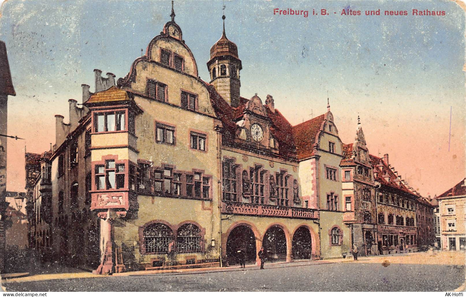 Freiburg I. B. Altes Und Neues Rathaus - Freiburg I. Br.