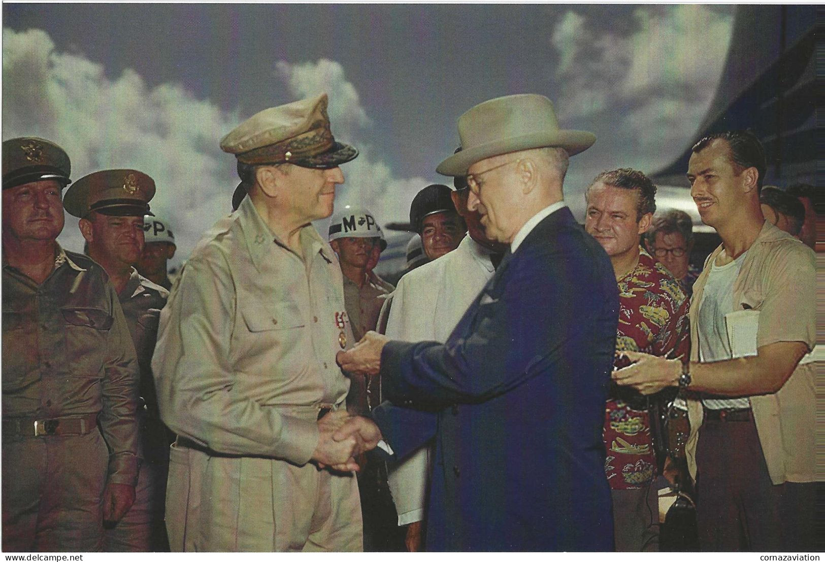 MacArthur Et Le Président Truman - Guerra, Militares