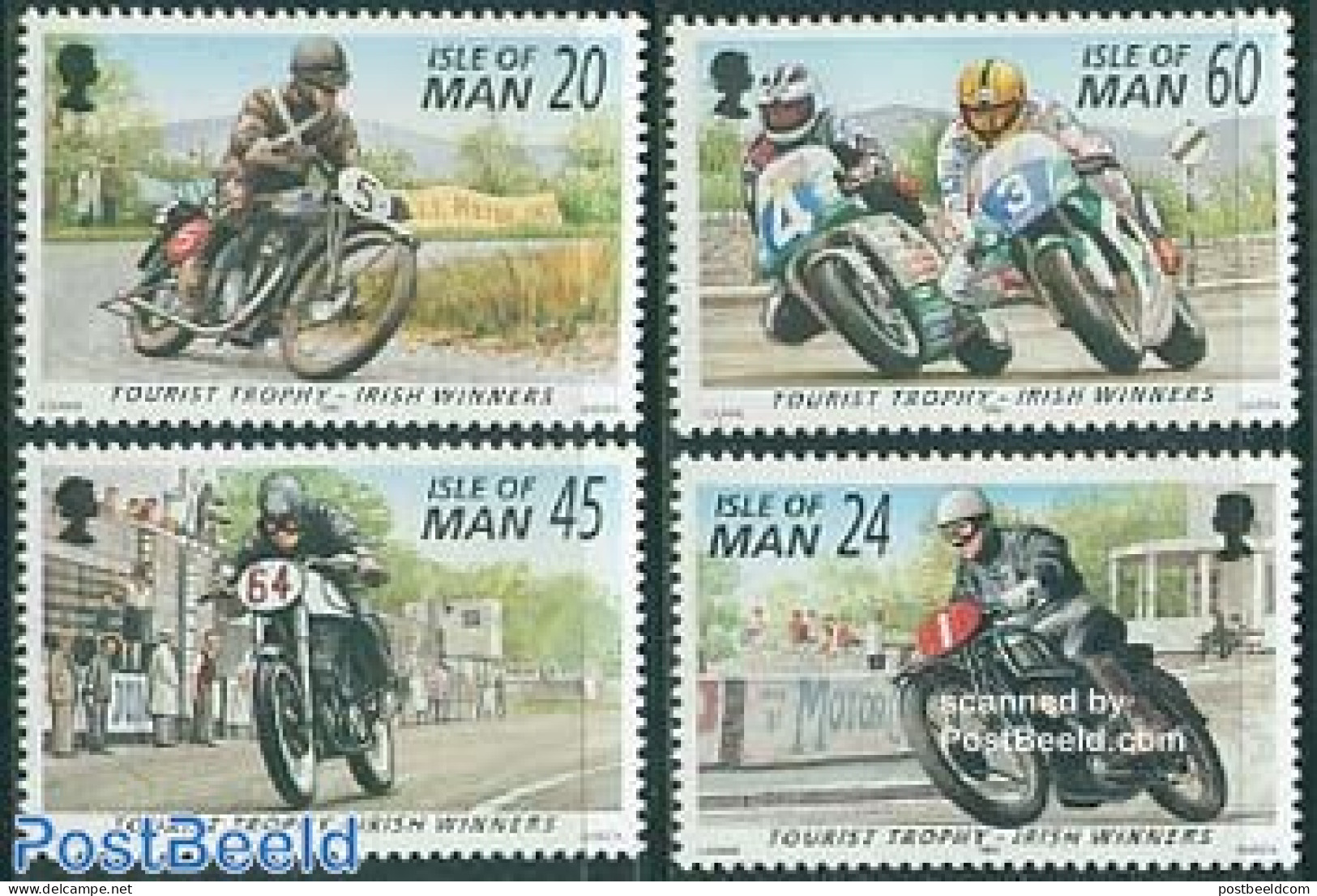 Isle Of Man 1996 Tourist Trophy 4v, Mint NH, Sport - Transport - Various - Sport (other And Mixed) - Motorcycles - Joi.. - Motorbikes