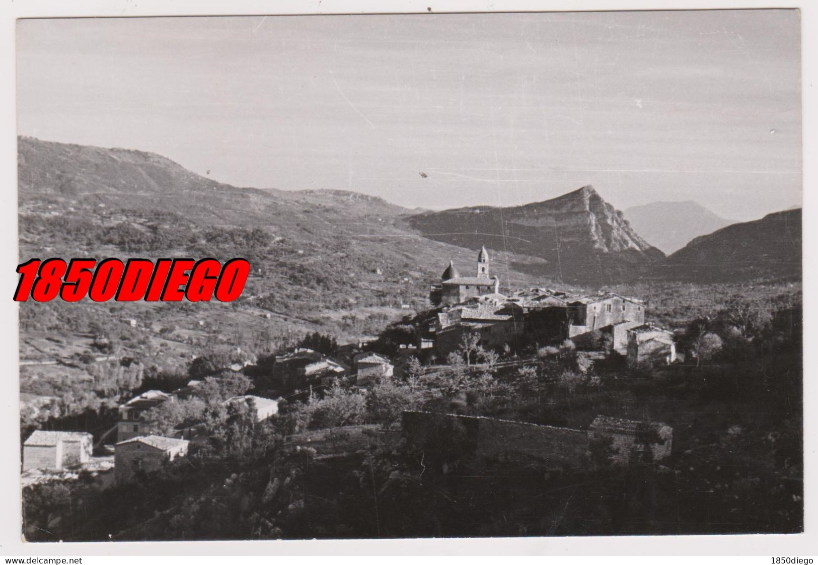 CUSANO MUTRI - PANORAMA DA NORD F/GRANDE VIAGGIATA 1961 - Benevento