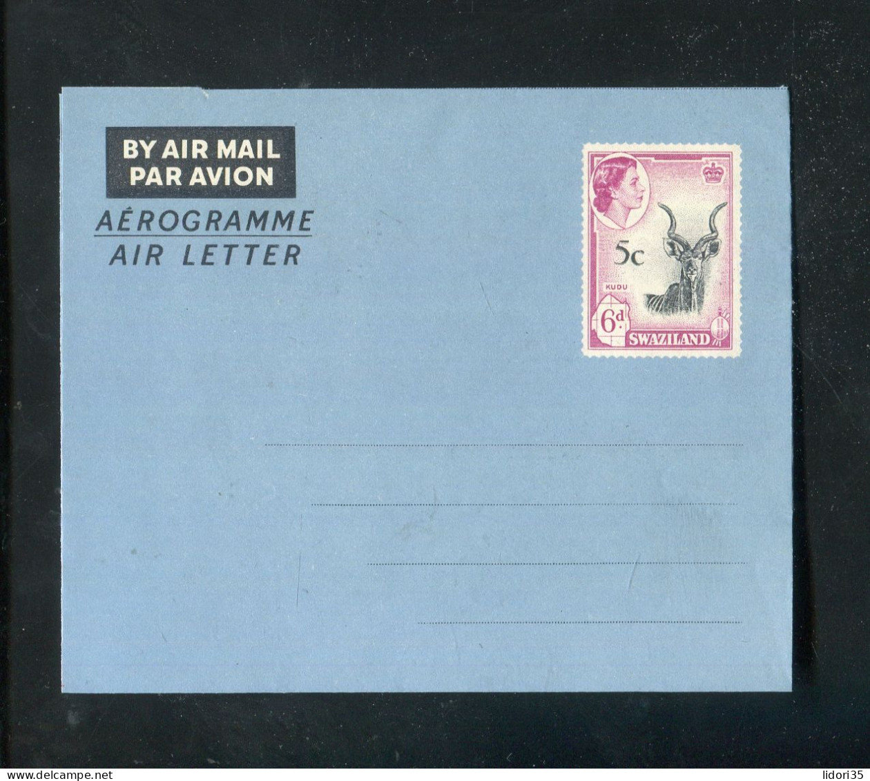 "SWAZILAND" Aerogramm ** (L0110) - Swaziland (...-1967)