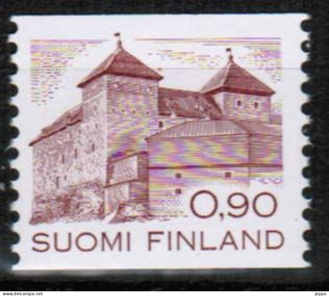 1981 Finland, Hämeemlinna Castle With No. At Backside MNH. - Ungebraucht