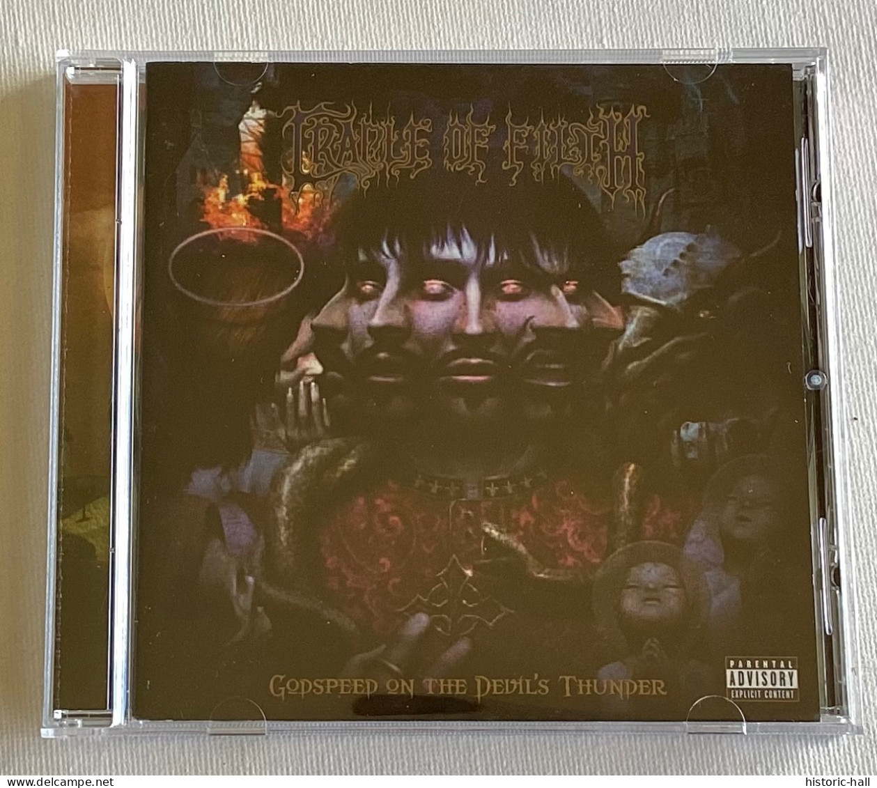 CRADLE OF FILTH - Godspeed On The Devil’s Thunder - CD - 2008 - Russian Press - Hard Rock En Metal