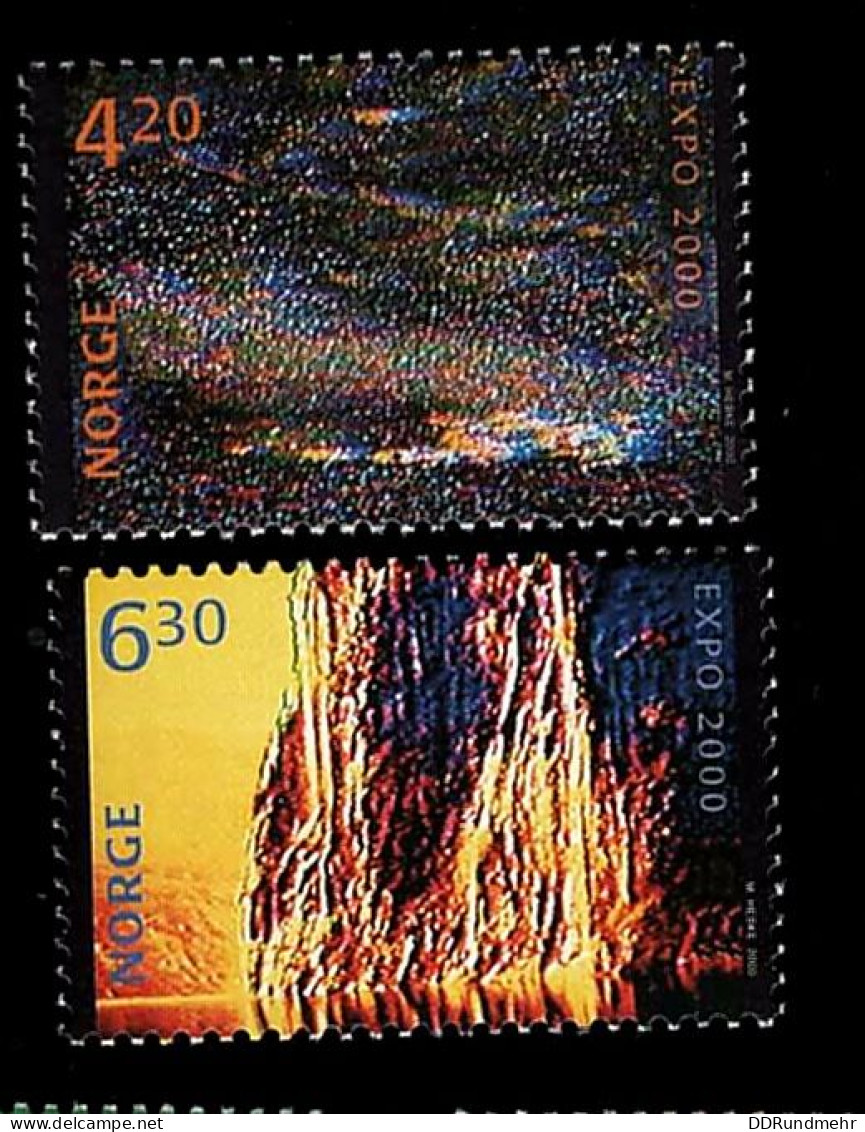 2000 EXPO Michel NO 1349 - 1350 Stamp Number NO 1256 - 1257 Yvert Et Tellier NO 1302 - 1303 Xx MNH - Neufs