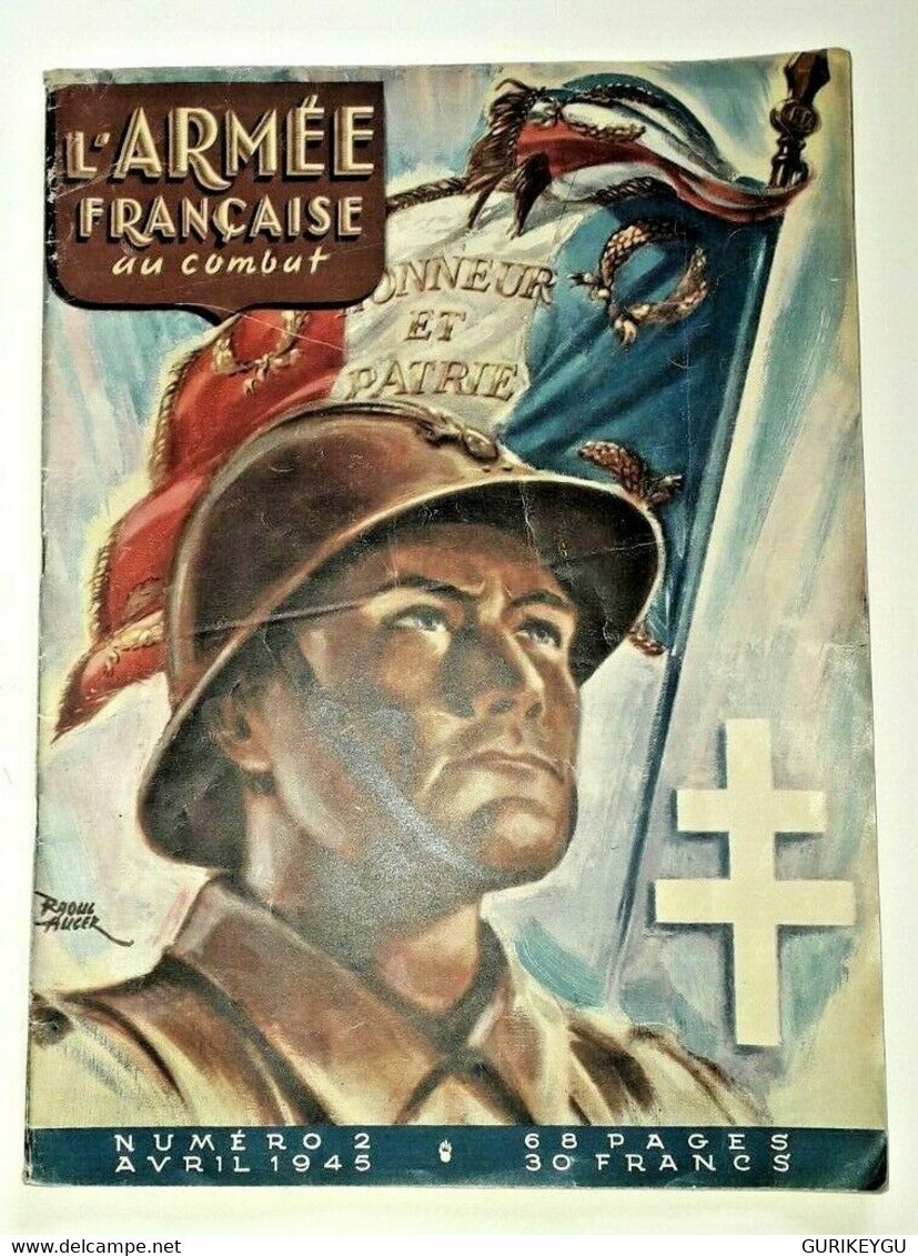 L'armée Françaises Au Combat 2 Dessin CALVO 1945 Libération De La CORSE Cheminot - Sagédition