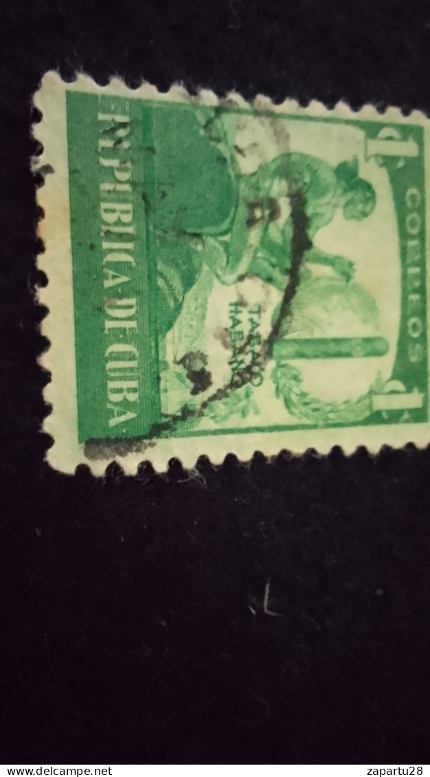 CUBA- I--1910-20  1  C.    DAMGALI - Usados