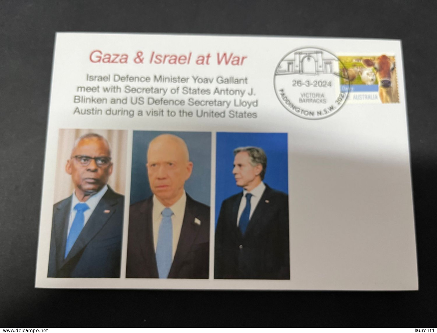 28-3-2024 (1 Y 18) War In Gaza - Israel Defense Minister Y. Gallant Visit To USA (meet Blinken & Austin) - Militaria