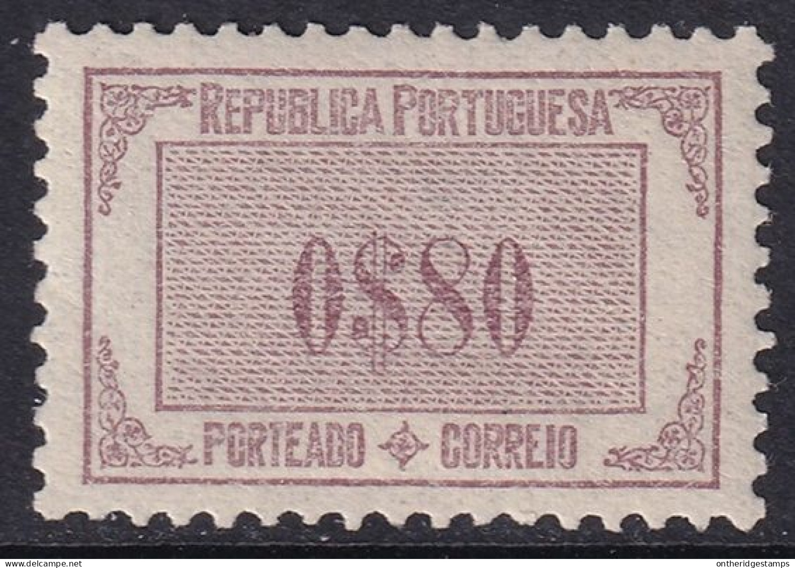 Portugal 1932 Sc J52 Mundifil P52 Postage Due MH* - Ongebruikt