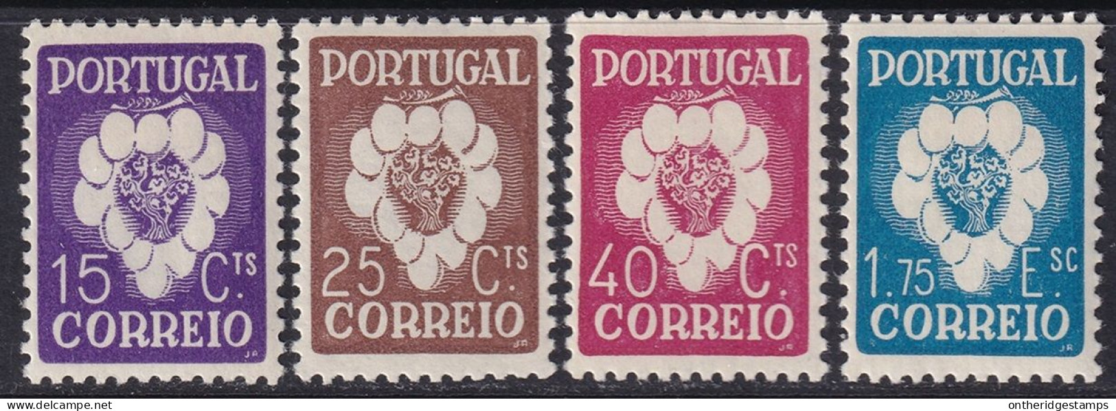 Portugal 1938 Sc 575-8 Mundifil 579-82 Set MH* - Nuevos