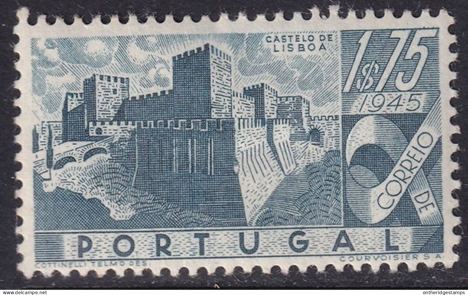 Portugal 1946 Sc 667 Mundifil 669 MNG(*) - Unused Stamps