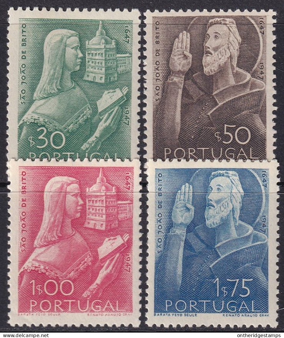 Portugal 1948 Sc 689-92 Mundifil 691-4 Set MLH* - Unused Stamps