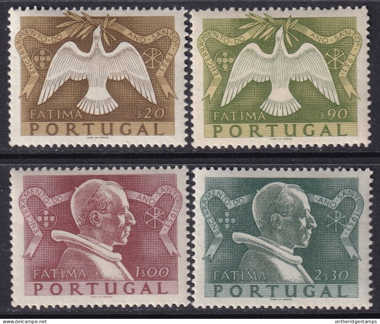 Portugal 1951 Sc 731-4 Mundifil 733-6 Set MNH**/MH* - Nuovi