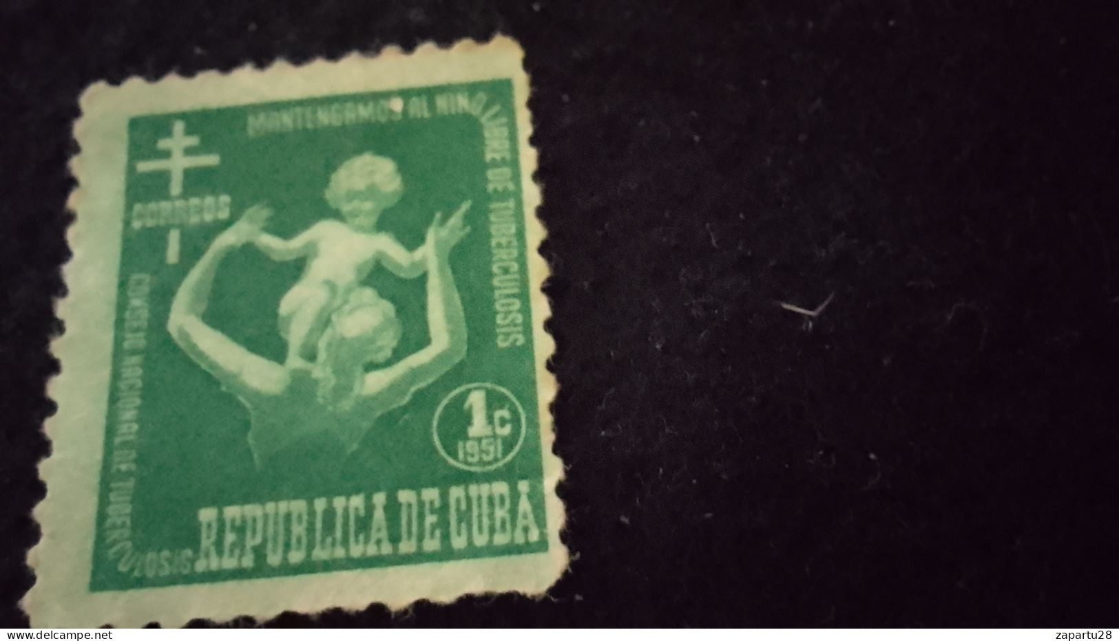 CUBA- I--1910-20  1  C.    DAMGALI - Usati