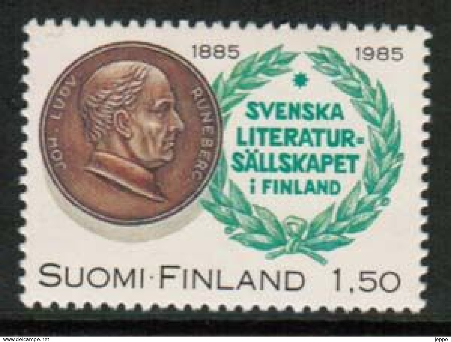 1985 Finland  Society Of Swedish Litt. In Finland ** . - Ongebruikt