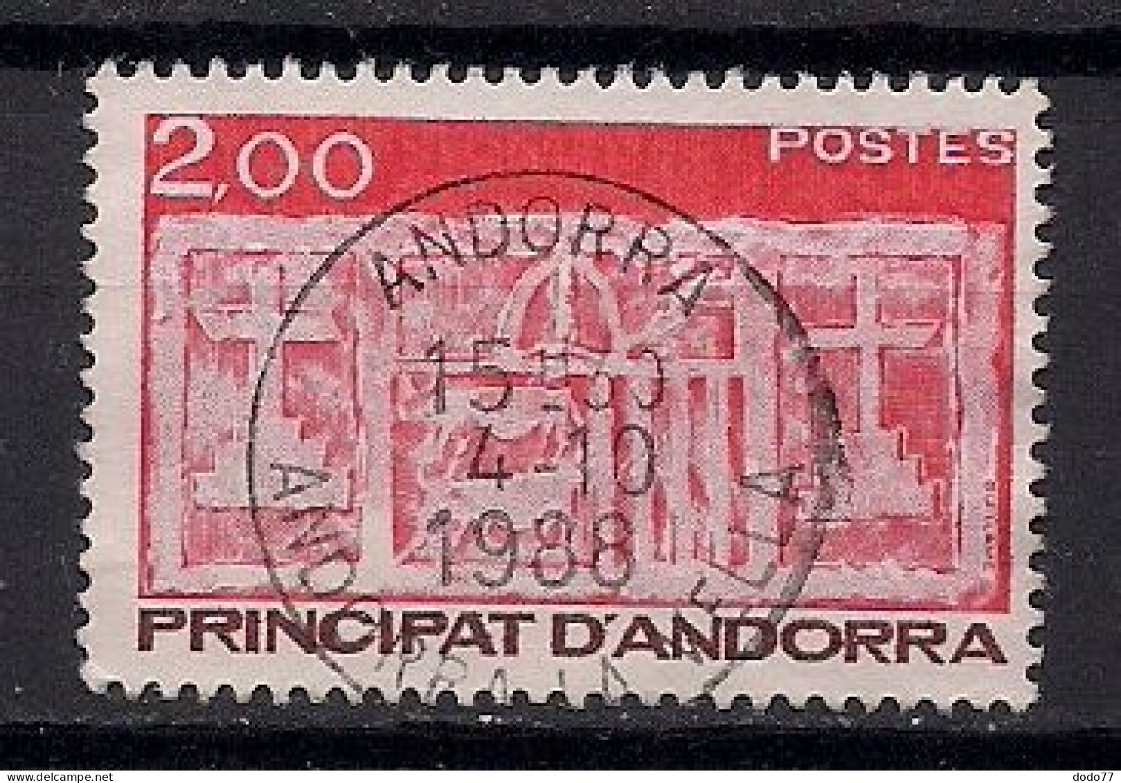 ANDORRE FRANCAIS    N° 323  OBLITERE - Used Stamps