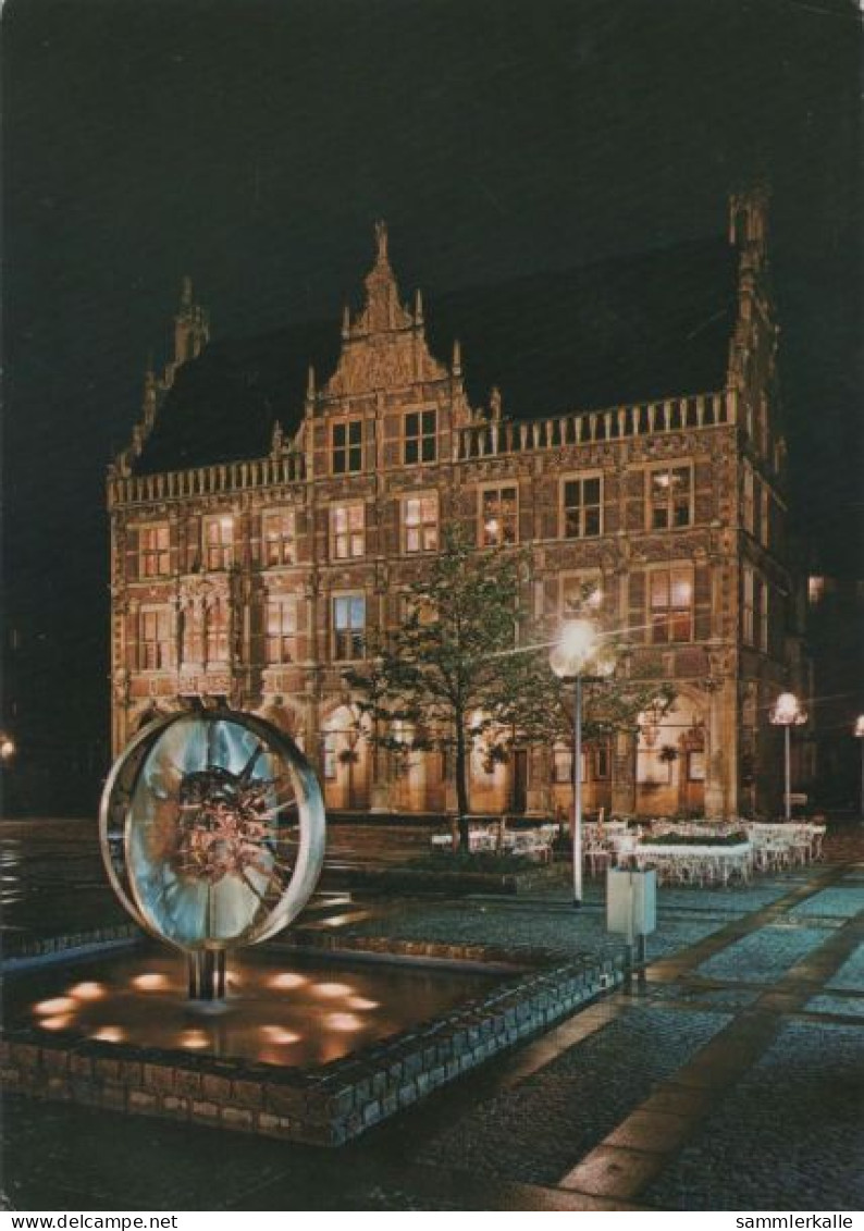 48209 - Bocholt - Rathaus Mit Europabrunnen - Ca. 1980 - Bocholt