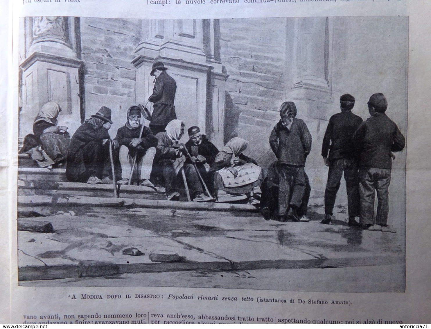L'Illustrazione Popolare 26 Ottobre 1902 Alluvione Modica Saint-Pierre Tripoli - Altri & Non Classificati