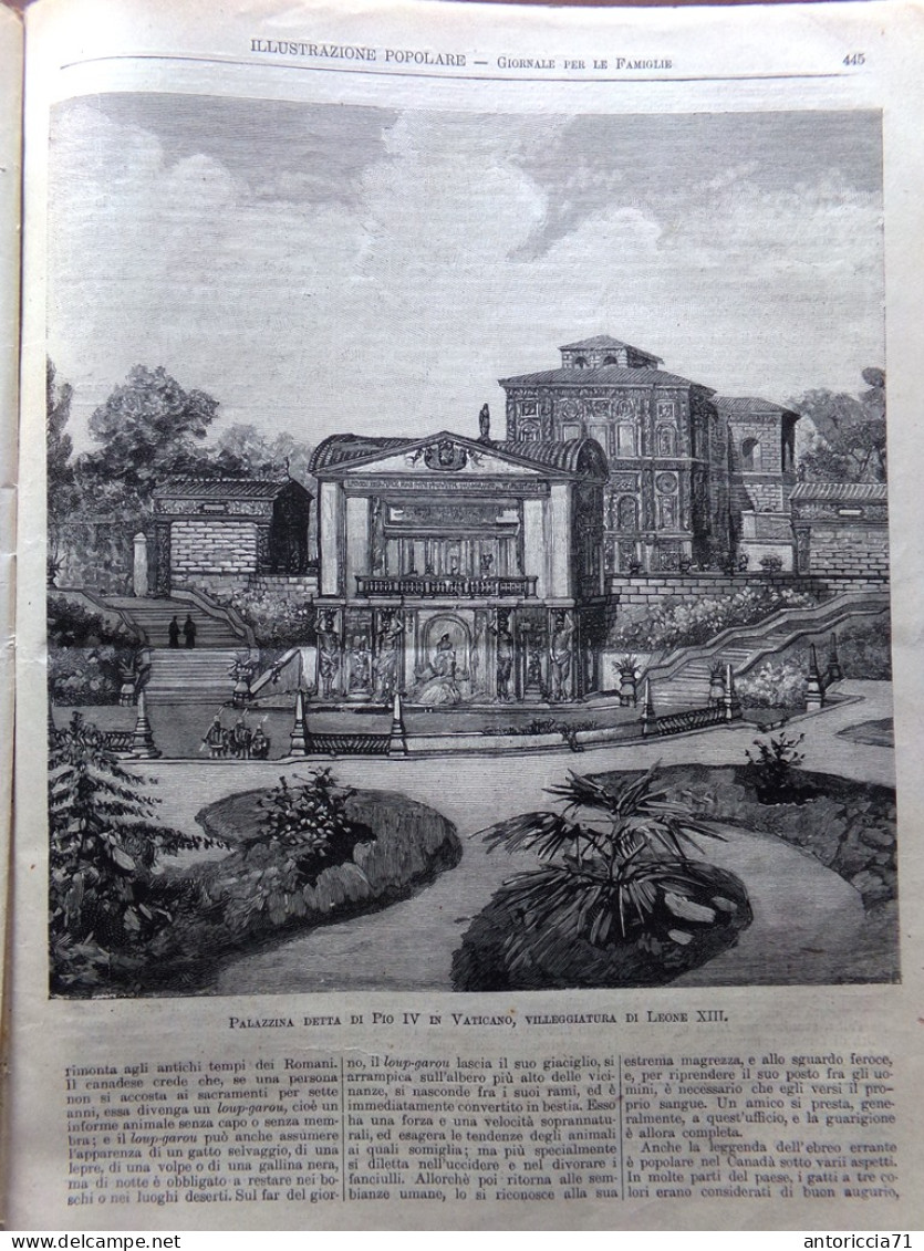 L'Illustrazione Popolare 13 Luglio 1902 Tomba Di Leopardi Guérison Trieste Libia - Altri & Non Classificati