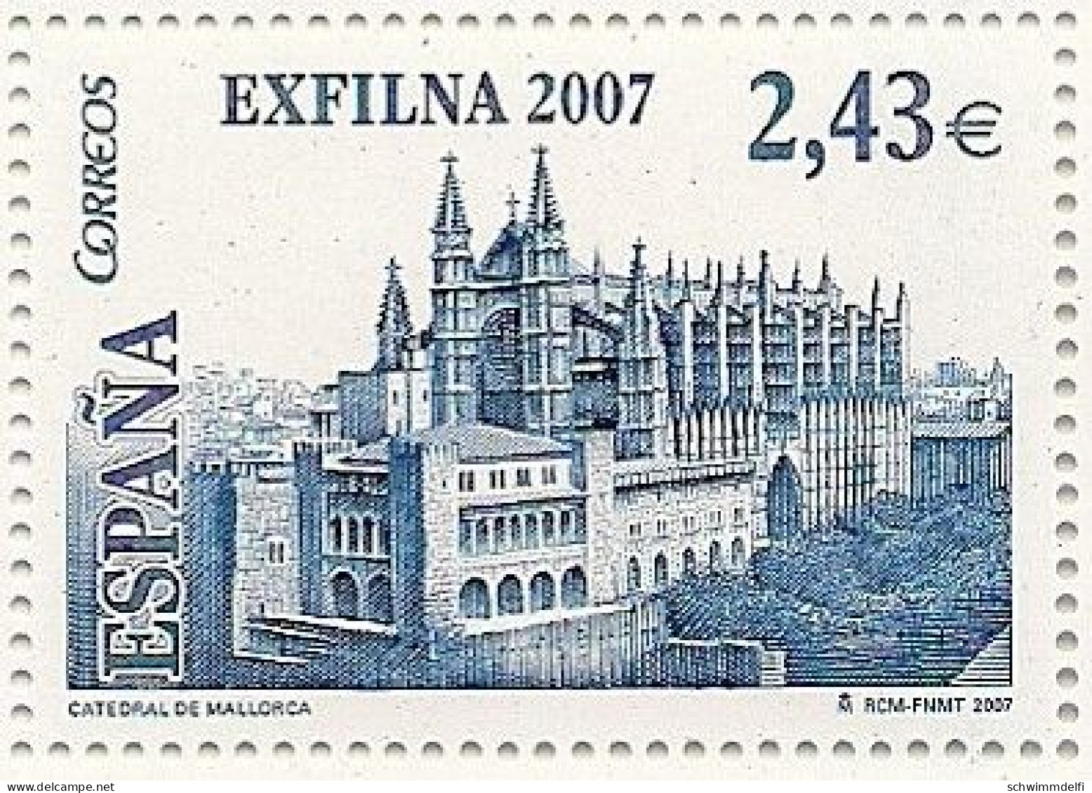 SPANIEN - ESPAÑA - SPAIN - BLOQUE - BLOCK - EXFILNA 2007 - 45ª EXPOSICIÓN FILATÉLICA NACIONAL - 16 - 22 DE ABRIL - MNH - Ongebruikt