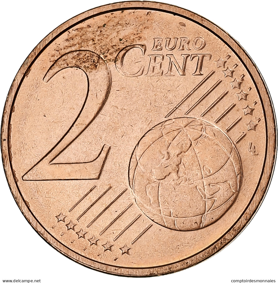 Luxembourg, Henri, 2 Euro Cent, 2003, Utrecht, SUP, Cuivre Plaqué Acier, KM:76 - Luxemburg
