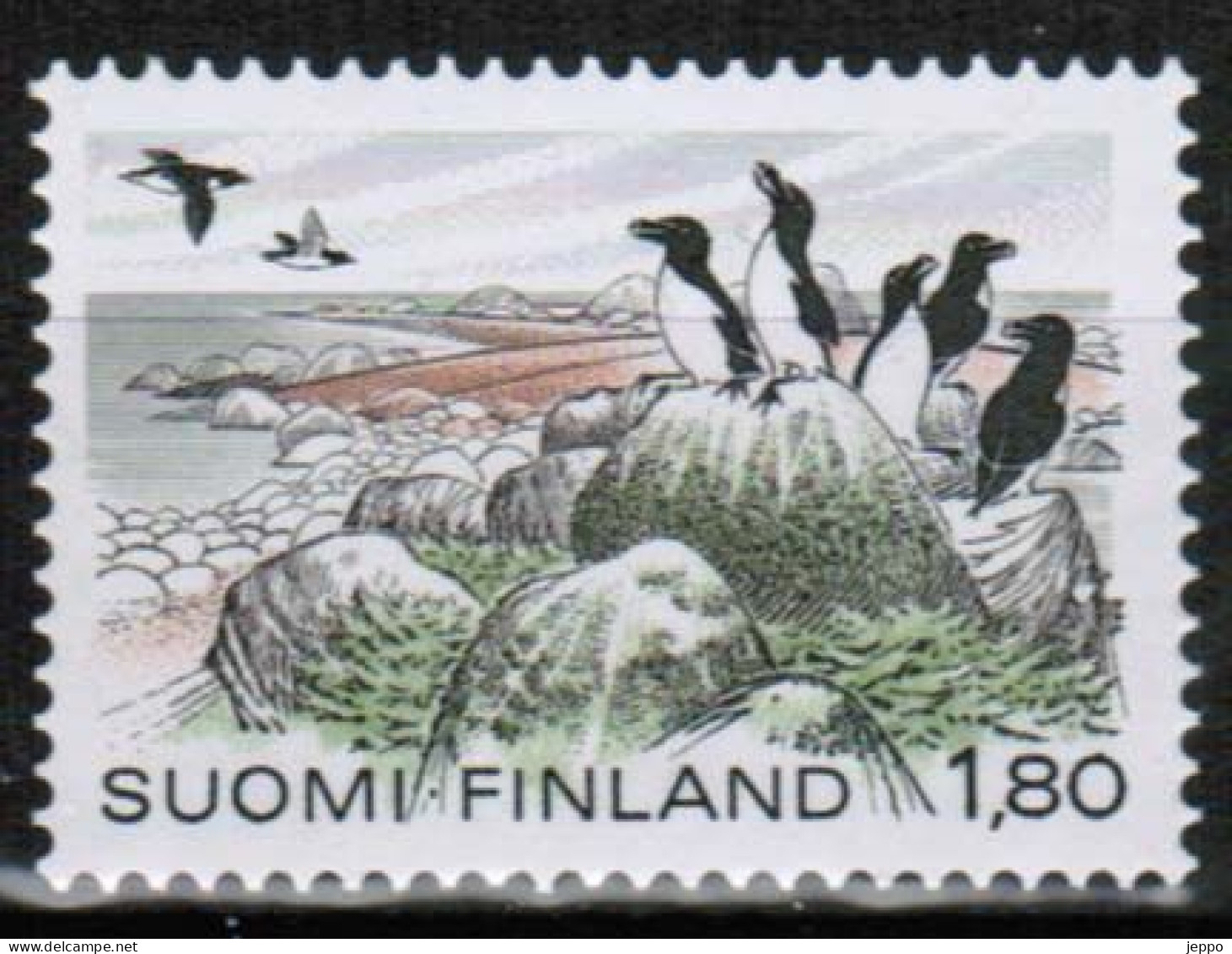 1983 Finland, Razorbill Birds MNH. - Unused Stamps