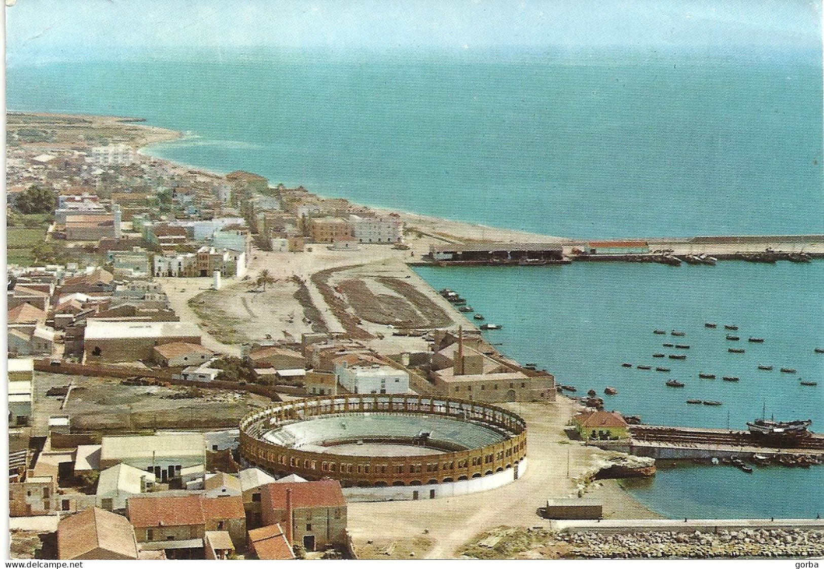 *CPM  - ESPAGNE - COMUNIDAD VALENCIANA - VINAROZ - Vue D'avion - Port, Arenes - Alicante