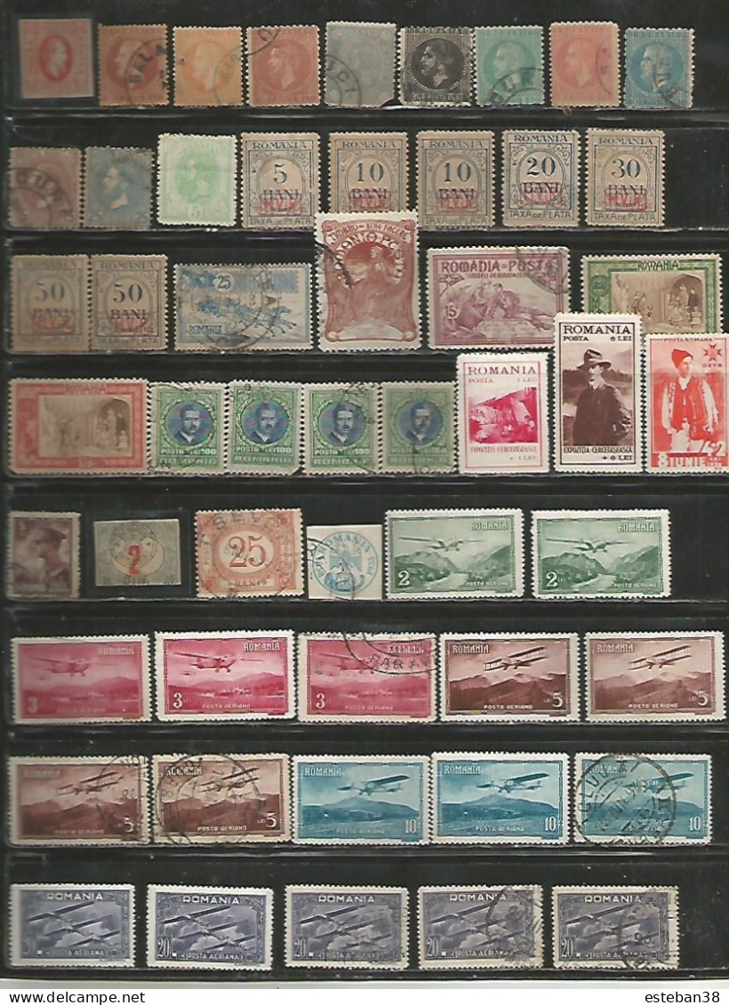 Roumanie Timbres Diverses - Lotes & Colecciones