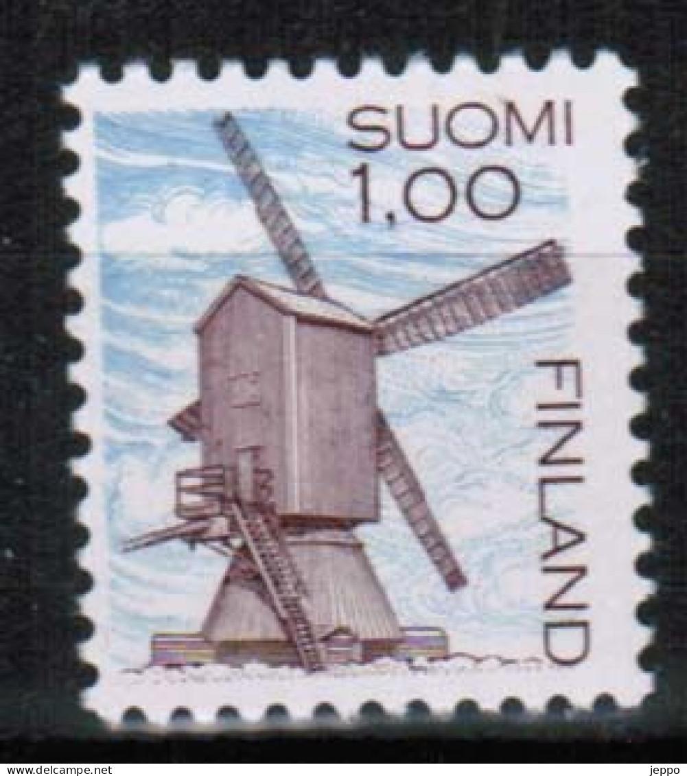 1983 Finland, Wind Mill From Sheet MNH. - Unused Stamps