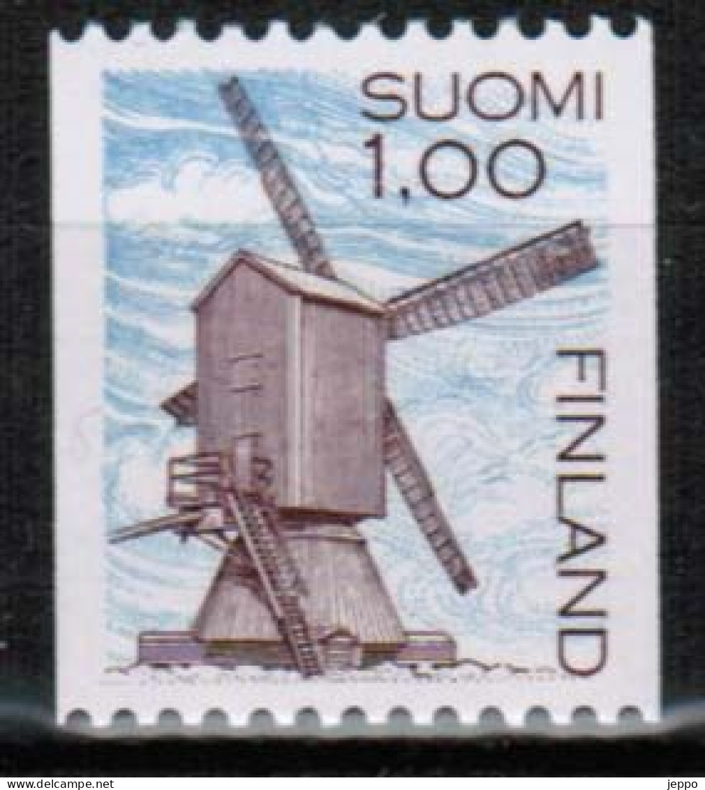 1983 Finland, Wind Mill Coil Stamp With No. MNH. - Nuovi