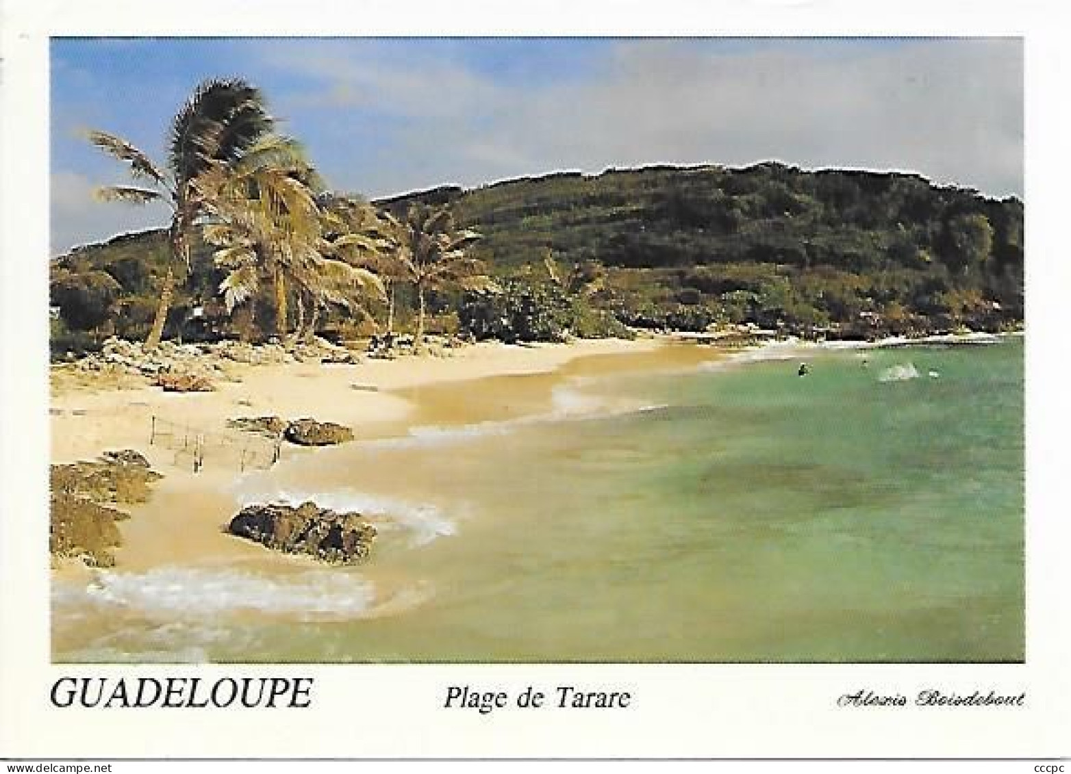 CPM Guadeloupe Plage De Tarare - Other & Unclassified