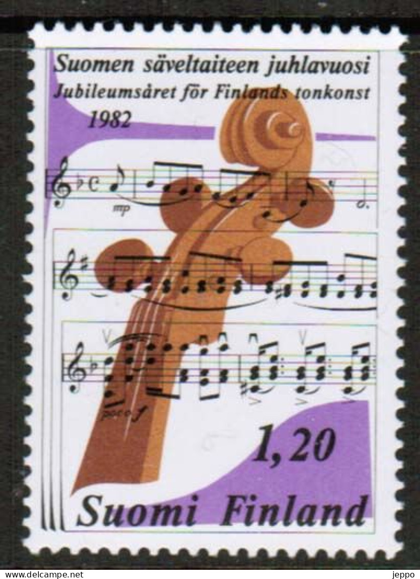 1982 Finland, Finnish Music MNH. - Nuevos