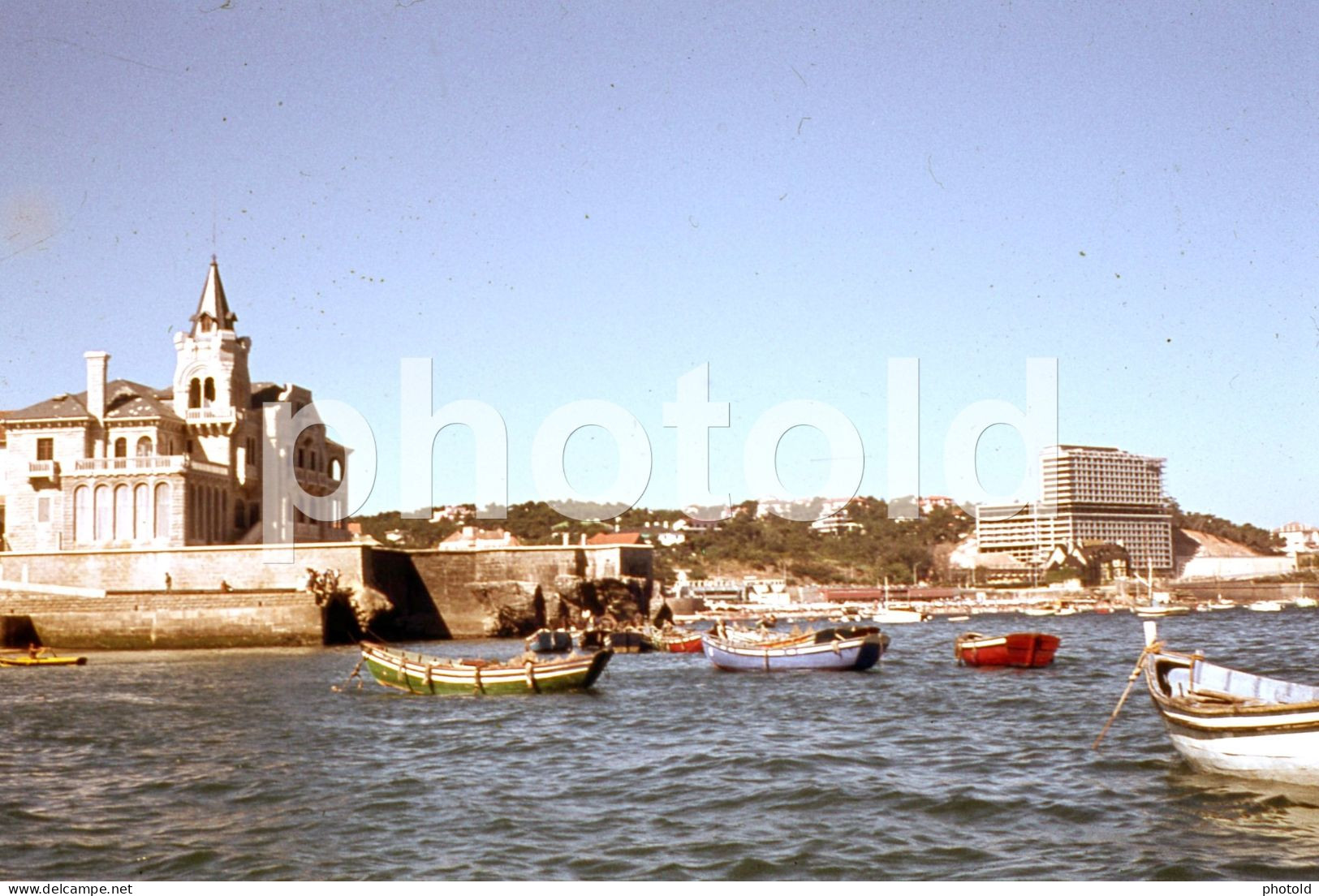 4 SLIDES SET 1960 SINES CASCAIS PORTUGAL AMATEUR 35mm SLIDE Not PHOTO No FOTO NB3963 - Dias